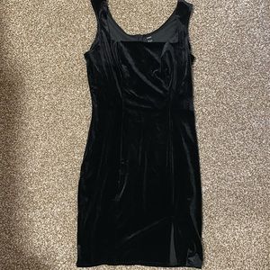Black Velvet Dress